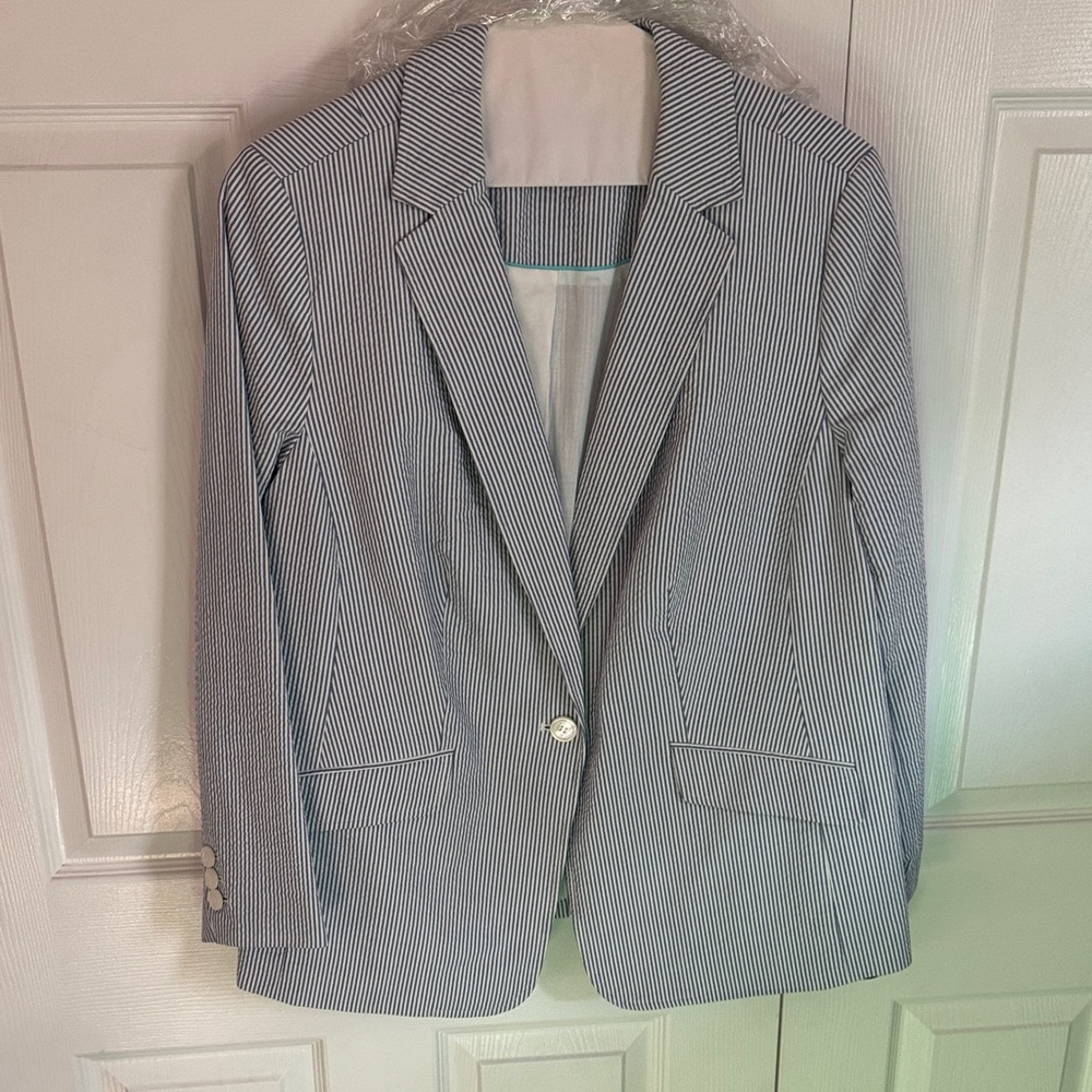 Striped blazer